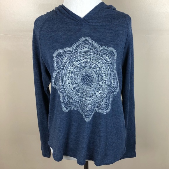 Project Social T Tops - Project Social T Mandala Flower Hoodie
